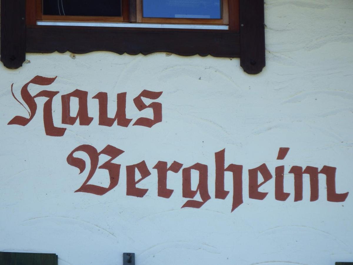 Haus Bergheim Leilighet Bischofswiesen Eksteriør bilde
